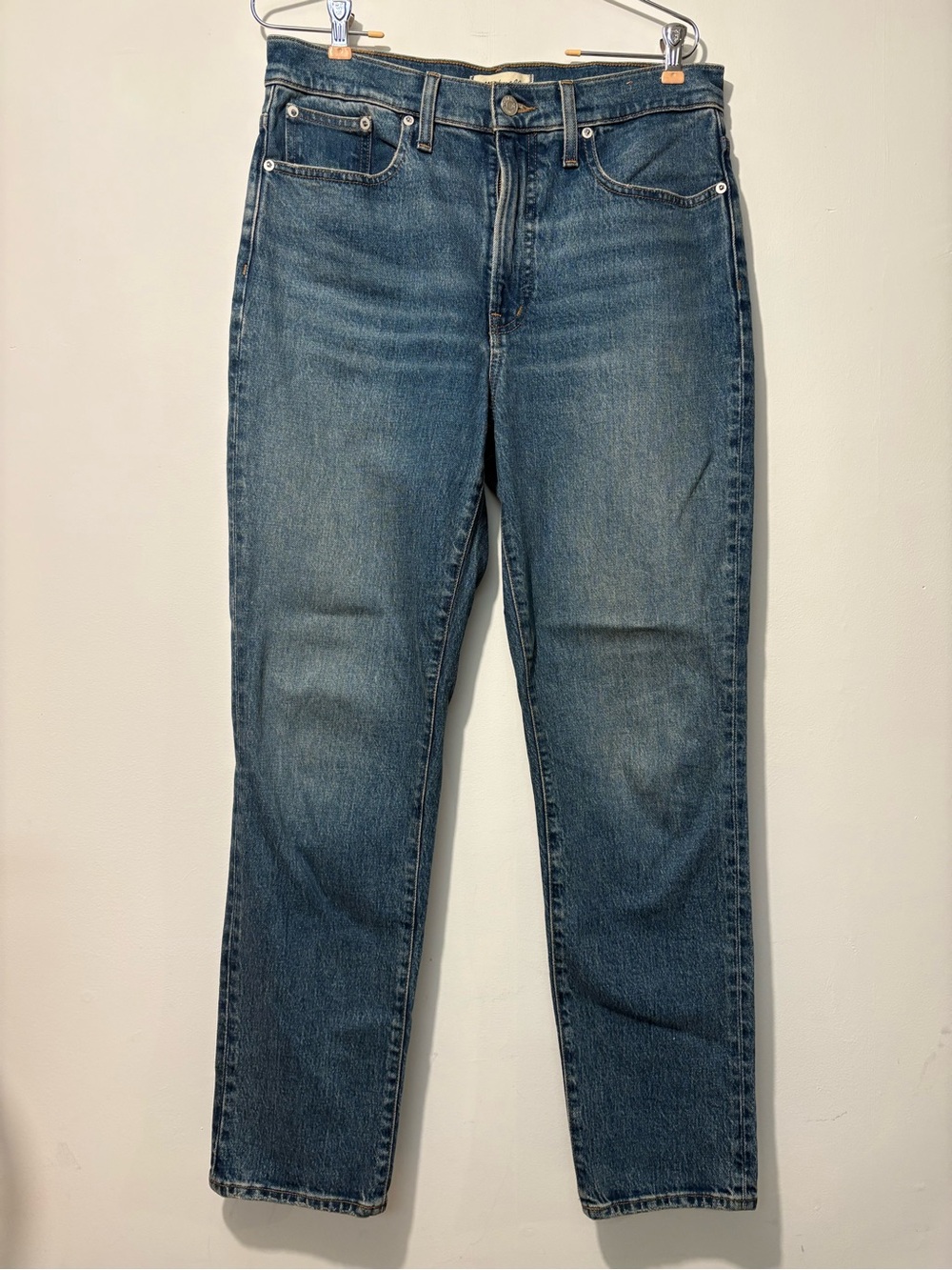 Madewell Denim Jeans in Mid Blue Wash